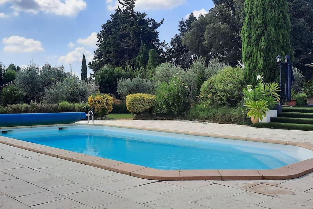 Villa L'Estel En Campagne Avec Piscine Privee Proche Arles Et Avignon Tarascon Dış mekan fotoğraf